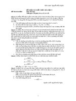 Đề khảo sát kiến thức hóa học 9 môn hóa học 