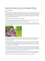 Soạn bài trong lòng mẹ 