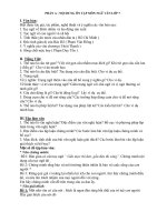 Đề cương ôn tập môn ngữ văn lớp 7 