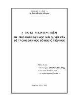 Sáng kiến kinh nghiệm dạy tiểu học   6 