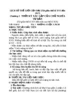 Lịch sử lớp 8 bài 1 