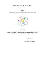 Sử dụng giáo án điện tử nhằm tăng kết quả học tập môn vật lý của học sinh lớp 12 khi học chương vật lý thiên văn 