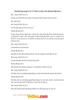 Giải bài tập trang 9, 10, 11 SGK lý lớp 6 đo độ dài (tiếp theo) 