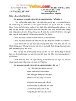 đề thi thử thpt quốc gia năm 2016 môn ngữ văn  truong thpt yen the lan 3 