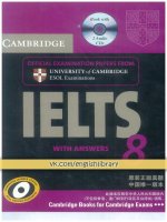 Cambridge ielts 8 with answer