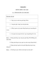 Chuyên đề 2 chứng minh tam giác 