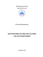 Ky Yeu Hoi Thao Khoa Hoc Cap Truong - Thang 4-2016