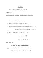 Chuyên đề i giá trị tuyệt đối của một số 