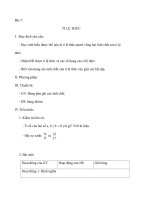 Tỉ lệ thức   đại số 7   gv lê văn tài 