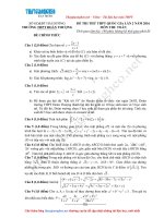 đề thi thử THPT quốc gia 2016 trường đoàn thượng   hải dương lần 2