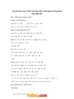 Giải bài tập trang 17 SGK toán lớp 8 tập 1 bài tập luyện hằng đẳng thức đáng nhớ 