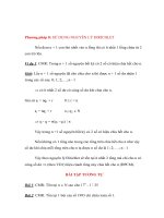 Phương pháp 8 sử dụng nguyên lý đirichlet 