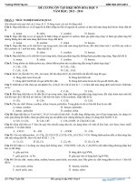 Đề cương ôn tập hk ii   hóa học 9 trường thcs tây an 