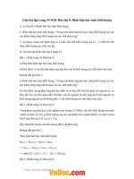 Giải bài tập trang 54 SGK hóa lớp 8 định luật bảo toàn khối lượng 