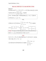 TIẾP TUYẾN của đồ THỊ hàm số   NGUYỄN PHÚ KHÁNH 