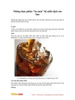 Những thực phẩm 