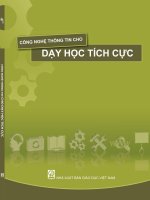 Công nghệ thông tin cho dạy học tích cực