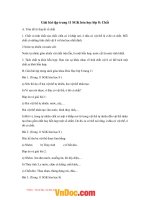 Giải bài tập trang 11 SGK hóa học lớp 8 chất 