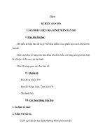 Tiết 6 kí hiệu bản đồ  cách biểu hiện địa hình trên bản đồ 