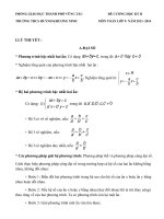 Đề cương hk2 toán 9 (2013   2014)   thcs huỳnh khai ninh 