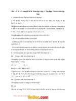 Giải bài tập trang 6 SGK toán lớp 6 tập 1 tập hợp, phần tử của tập hợp 