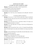 Bài tập về số tự nhiên lớp 6 