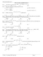 500 CÂU TRẮC NGHIỆM TOÁN 12 kem dap an