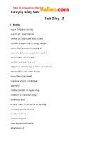 Cultural diversity ôn tập tiếng anh lớp 12 