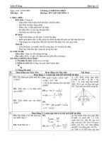 Giáo án hình học lớp 12 tiết 10 