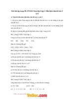 Giải bài tập trang 38, 39 SGK toán lớp 6 tập 1 dấu hiệu chia hết cho 2 và 5 