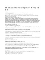 Soạn bài xây dựng đoạn văn trong văn bản 