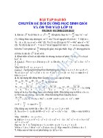 Đại số lớp 9 bài tập chuyên đề bồi dưỡng học sinh giỏi đại số 9   phần 2 