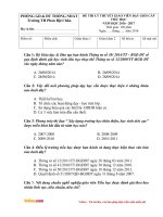 Đề thi giáo viên dạy giỏi trường tiểu học Phan Bội Châu, Đồng Nai năm 2016 - 2017