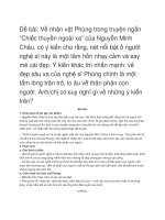 văn mẫu  nhân vật phùng trong truyện ngắn chiếc thuyền ngoài xa của nguyễn minh châu 