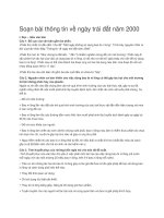 Soạn bài thông tin về ngày trái đất năm 2000 