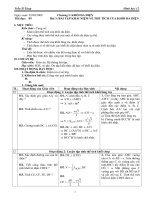 Giáo án hình học lớp 12 tiết 09 