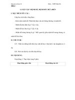 Luyện tập mệnh đề, mệnh đề chứa biến 