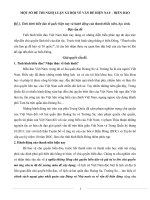 Một số đề thi nghị luận xã hội về vấn đề biển đảo 