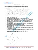 Bài toán thể tích khối đa diện có lời giải chi tiết (lớp 12 và ôn thi PTTHQG) 