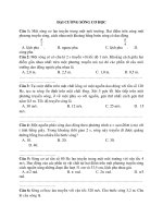 ĐẠI CƯƠNG SÓNG cơ học