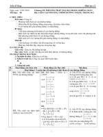 Giáo án hình học lớp 12 tiết  40 