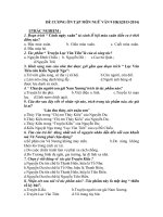 Đề cương ôn tập hk1 văn 9 (2013  2014) 