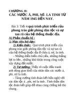 Lịch sử lớp 9 bài 3 