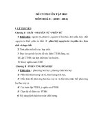 Đề cương ôn tập hk1 môn hóa 8 (2013 2014) 