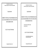 Sinh học Nghiên cứu phân lập nấm Purpureocillium Lilacinum để phòng trừ tuyến trùng bướu rễ Meloidogyne SP