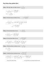 L11 đạo hàm dạng phân thức 