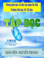 TAP DOC LOP 3 VE QUE HUONG