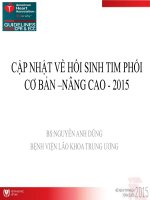 Hối sinh tim phổi cơ bản và nâng cao