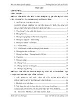 Báo cáo thực tập thư ký: NGHIỆP VỤ THƯ KÝ VĂN PHÒNG TẠI CƠ QUAN UBND HUYỆN VĨNH TƯỜNG