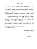 Tình hình phát triển nông nghiệp tỉnh điện biên giai đoạn 2005 – 2014 